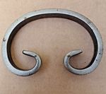 Wrought Iron C Scrolls for Gates Railings Brackets 12x6mm Fish Tail UK Made