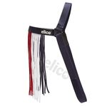 Elico Aldwick Fly Fringe -  NO HEADCOLLAR REQD- Red White Blue 3 Sizes