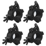 4 X Chauvet DJ CLP-10 Pro Clamp Half Coupler 25mm or 50mm Truss Clamp