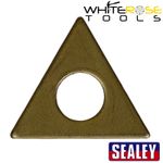Sealey Triangle Washers for SR2000 Pack of 10 Welding Metalworking Tab Shooter