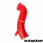 Red Ramair Silicone Induction Intake Pipe for Ford Fiesta ST 180 MK7 Ecoboost