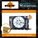 Radiator Fan fits TOYOTA AURIS 1.6 07 to 18 Cooling NRF 163610D150 163630D120