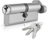 Euro Cylinder Thumbturn Lock  UPVC Barrel Lock Wooden Door Extra Keys can be cut