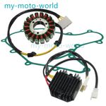 For KTM Stator Coil+Regulator Rectifier+Gasket Duke 125 11-2021/Duke 200 2012-21
