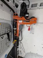 12V Penny Hydraulics KJ150 Swing Out Lift Winch & Mounting Post Van Or Workshop