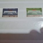 ZAMBIA 1967 SG 122-123 AIRPORT MNH