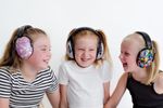 Kids Child Noise Cancelling Ear Defenders Hearing Protection And Case By Banz