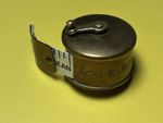 Dean Vintage Brass Fishing Reel Tape Measure Engraved Floral Pattern Fibreglass
