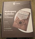 Mahogany Kalimba 17-Key Thumb Piano