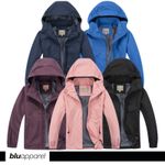 Kids Waterproof Rain Jacket Walking School Nursery Windproof Coat Age 3 - 13