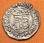 Medieval Hungarian Kingdom Coin - Habsburg Maximilian Silver Denar, 1571.