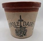 4lb Maypole Dairy Co Ltd Butter Crock Pictorial