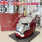 Iron Man 1:1 MK5 Jarvis Deformable Voice Control Wearable Helmet Christmas Mask