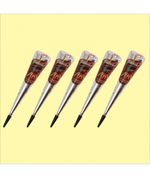 INSTANT GOLECHA DARK RED MAROON HENNA BRIDAL MEHNDI CONES PURE&FRESH