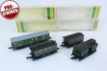 N Gauge 4x Minitrix Green Coaches K.Bay.Sts.B 3064 3058 3200 (APR160)
