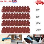 40PCS Mixed Mouse Sanding Sheets For Black and Decker Palm Sander Pads Sandpaper