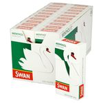 Swan Menthol Extra Slim Filter Tips 2400 Filters Pre Cut Rolling Full Box UK