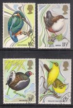 GB 1980 Birds set SG 1109-1112 used *combined postage*