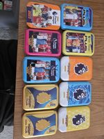 10 Panini Premier League Empty Mini Tins