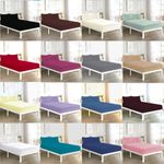 Extra Deep Fitted Sheet 40 CM Bed Sheet Single Double King Super King Bed Sheet