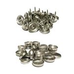 Serrated Upholstery Nail Buttons 30 H/12 – 500 PCS – Headboard/Sofa/Furniture