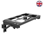 Metal Folding Side Storage Tray No Drilling Wear-Resistant(Toolbox Folding Expan