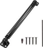 GATE SPRING Self Closing ADJUSTABLE Outdoor black weatherproof HEAVY DUTY 10"