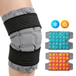 Reusable Knee SAP Ice Pack Hot Cold Compress Pain Relief Wrap Support Pad UK