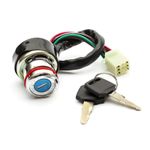 Kazuma 50cc Meerkat Quad Bike ATV Ignition Key Switch Barrel 6 Wire Chinese