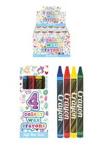 Wax Crayons For Kids Party Bag Toy Fillers  - Choose Quantity  1 - 500 Packs