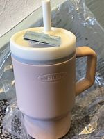 Infantino My 1st Tumbler Sippy Cup Straw Lid Handles BPA-Free 266mL 6m+