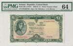 i-002203 Ireland 1 Pound 1970. PMG 64