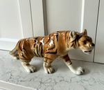 Royal Dux Ceramic Tiger Figurine 45 cm excellent condition