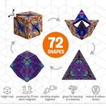 3D-Shashibo Shape Shifting Box Anti-stress Hand Flip Magic Cube Puzzle Toys Gift