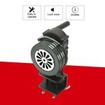Manual Hand Crank Air Raid Alarm Bell Handheld Safety Emergency Siren Horn 110dB