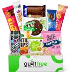 GuiltFree Vegan Protein Gift Box | 10 Items Dairy-Free Plant-Based Treats Hamper
