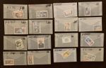 NICE COLLECTION OF MALI MNH MH STAMPS IN GLASSINES LOT