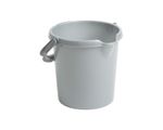 5L Bucket Silver Carry Handle Pouring Lip Graduated Capacity Markers