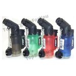 2x ORIGINAL PROF PIPE ANGLED LIGHTER SET JET FLAME WINDPROOF DUSTPROOF REFILABLE