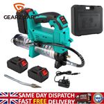 Cordless Electric Grease Gun 10000PSI High Pressure & 2 Batteries Rechargeable