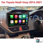 4-64G Wireles Carplay For Toyota Noah Voxy Android15 Car Stereo Radio GPS WIFI