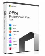 MicroS0ft Office Professional Plus 2021 DVD+Card For Windows PC 10 & 11 Only