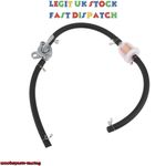 Pit Bike Fuel Line Set Black Rubber Fuel Line Hose Filter Tap & Clips 8MM X 5MM