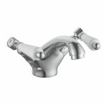 Victoria Bianco Mono Basin Mixer With Click Clack Waste - Chrome