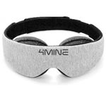4MINE 100% Light Blocking Sleep Mask – Adjustable Zero-Pressure Eye Mask Travel