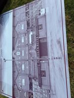 Upvc Boards In Sepia Print Each 10ft Wide X 4 Ft High. Together 10ft X 8ft