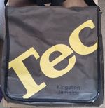 Technics Vinyl Record Bag Kingston Jamaica Green, Yellow, Black