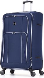 Skylark Suitcase Super Lightweight Luggage 20% Expandable 4 Wheels Soft Spinner