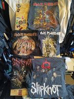 Slipknot And Iron Maiden T-shirt Bundle Size Medium And Large Unisex Merch Metal