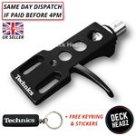 Technics Headshell for 1200 1210 & All DJ Decks OEM Black  + FREE GIFTS